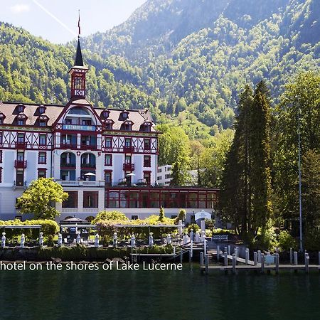 Hotel Vitznauerhof - Lifestyle Hideaway At Lake Lucerne Экстерьер фото