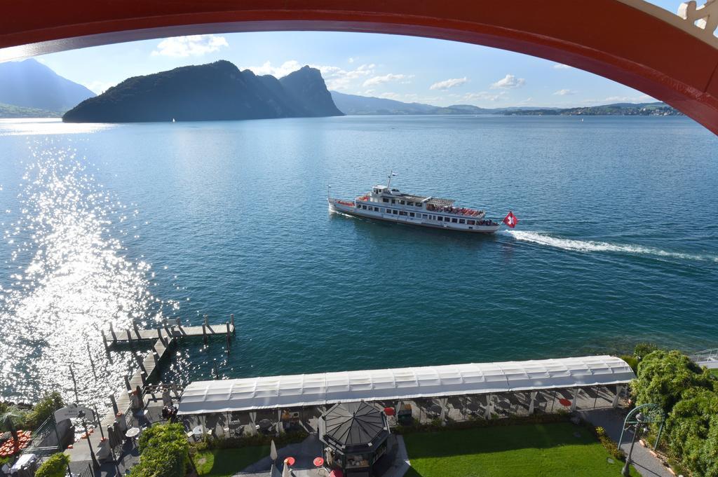 Hotel Vitznauerhof - Lifestyle Hideaway At Lake Lucerne Экстерьер фото
