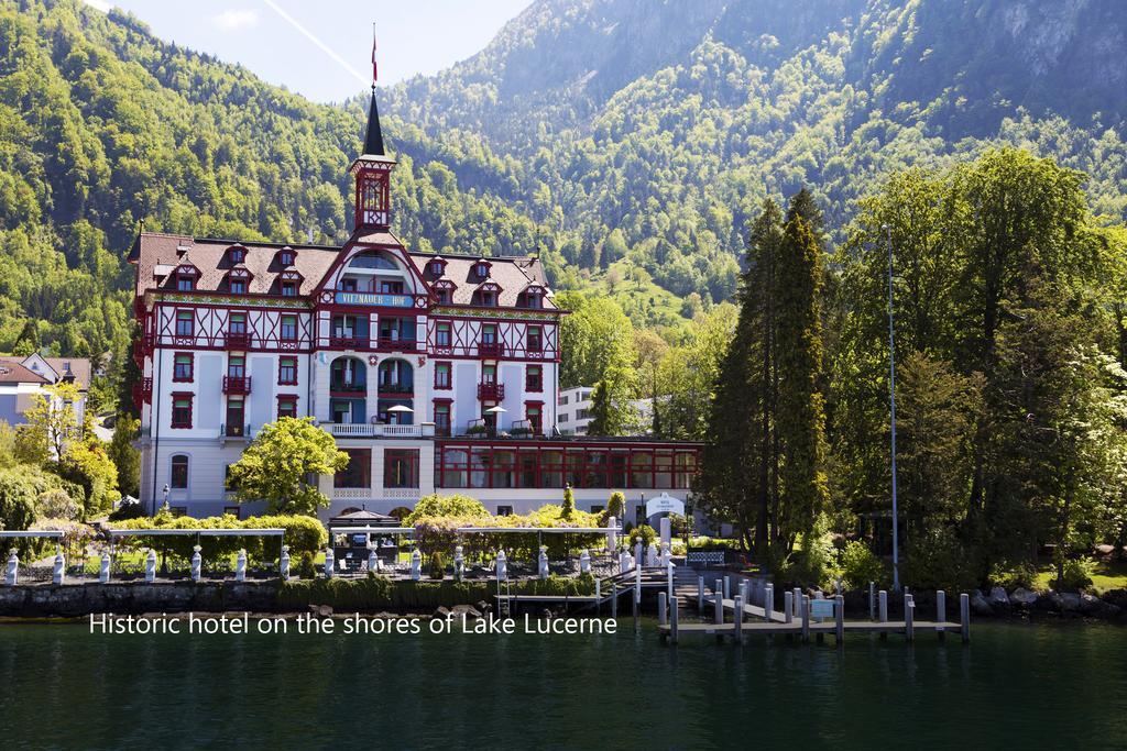 Hotel Vitznauerhof - Lifestyle Hideaway At Lake Lucerne Экстерьер фото