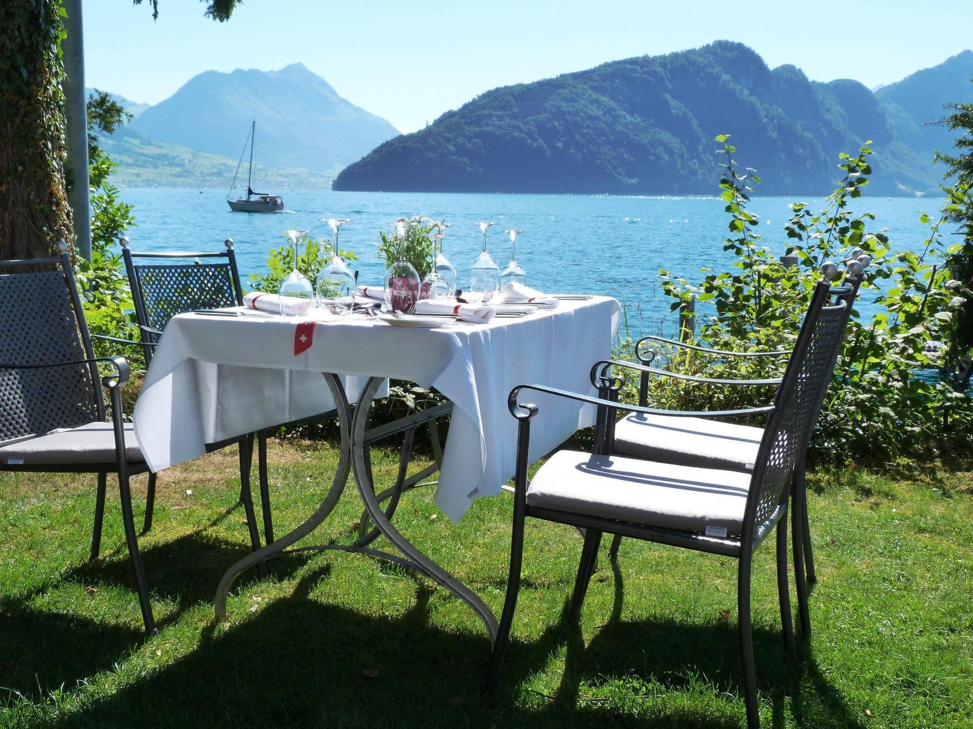 Hotel Vitznauerhof - Lifestyle Hideaway At Lake Lucerne Экстерьер фото