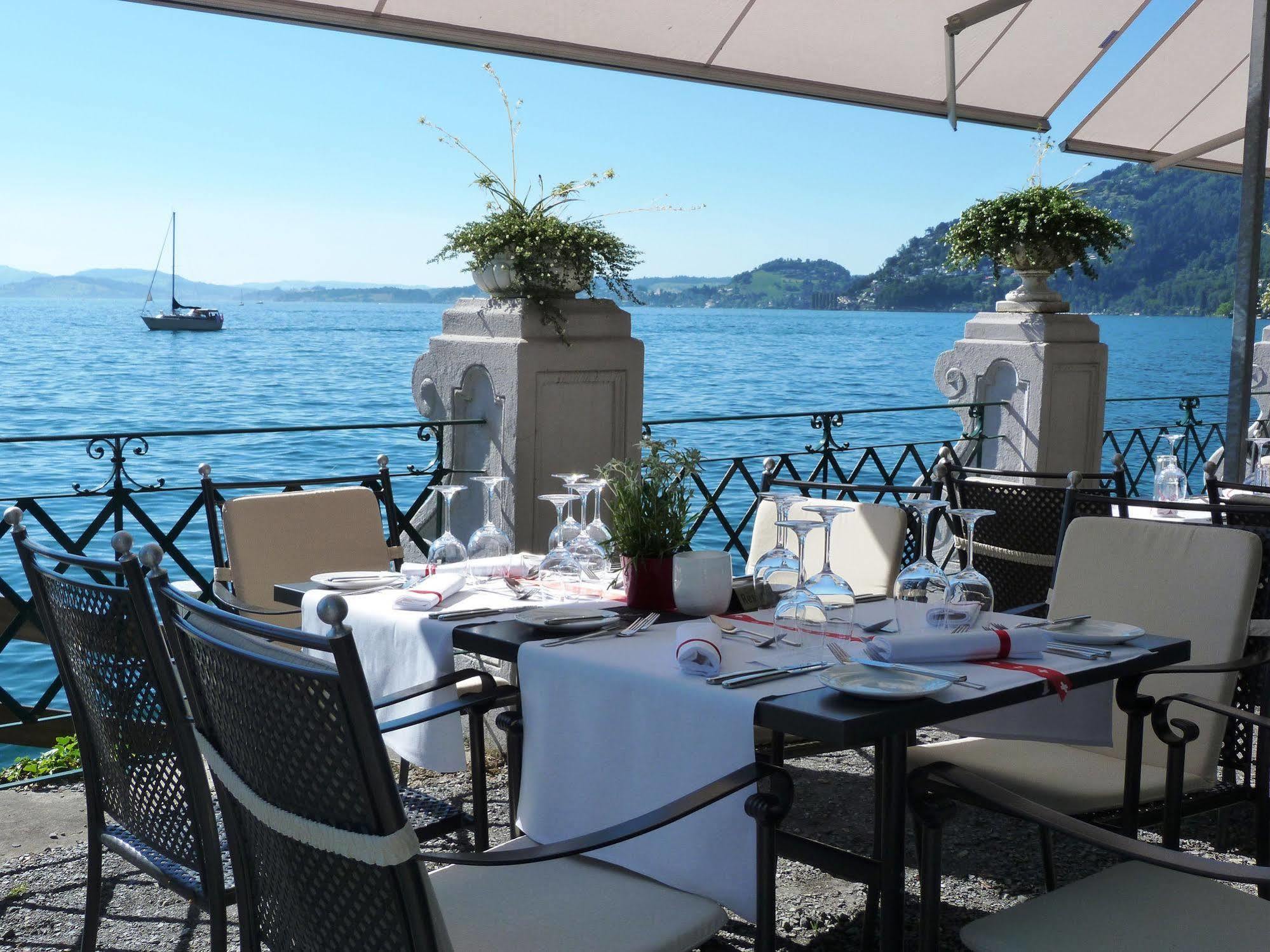 Hotel Vitznauerhof - Lifestyle Hideaway At Lake Lucerne Экстерьер фото