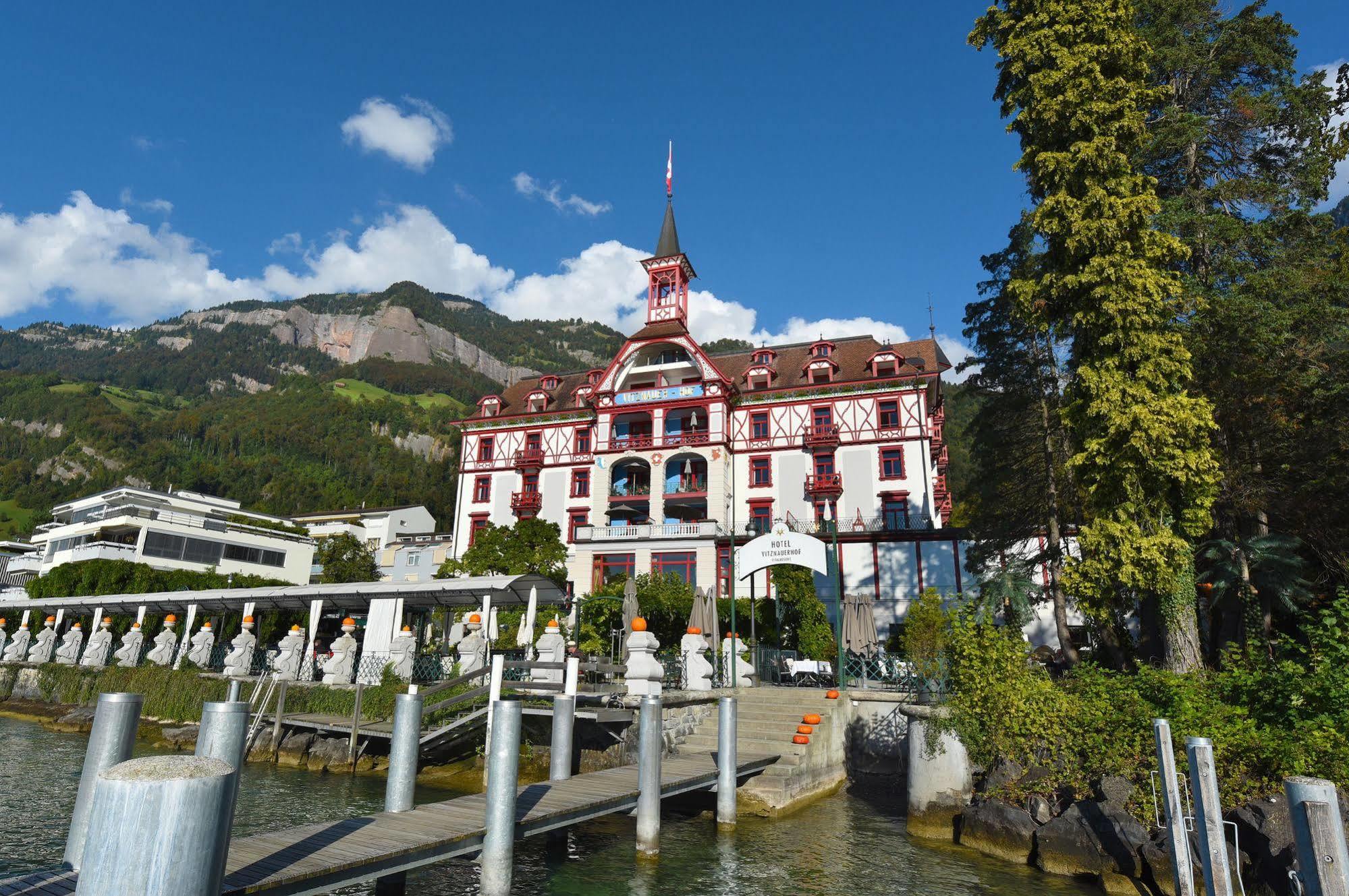 Hotel Vitznauerhof - Lifestyle Hideaway At Lake Lucerne Экстерьер фото