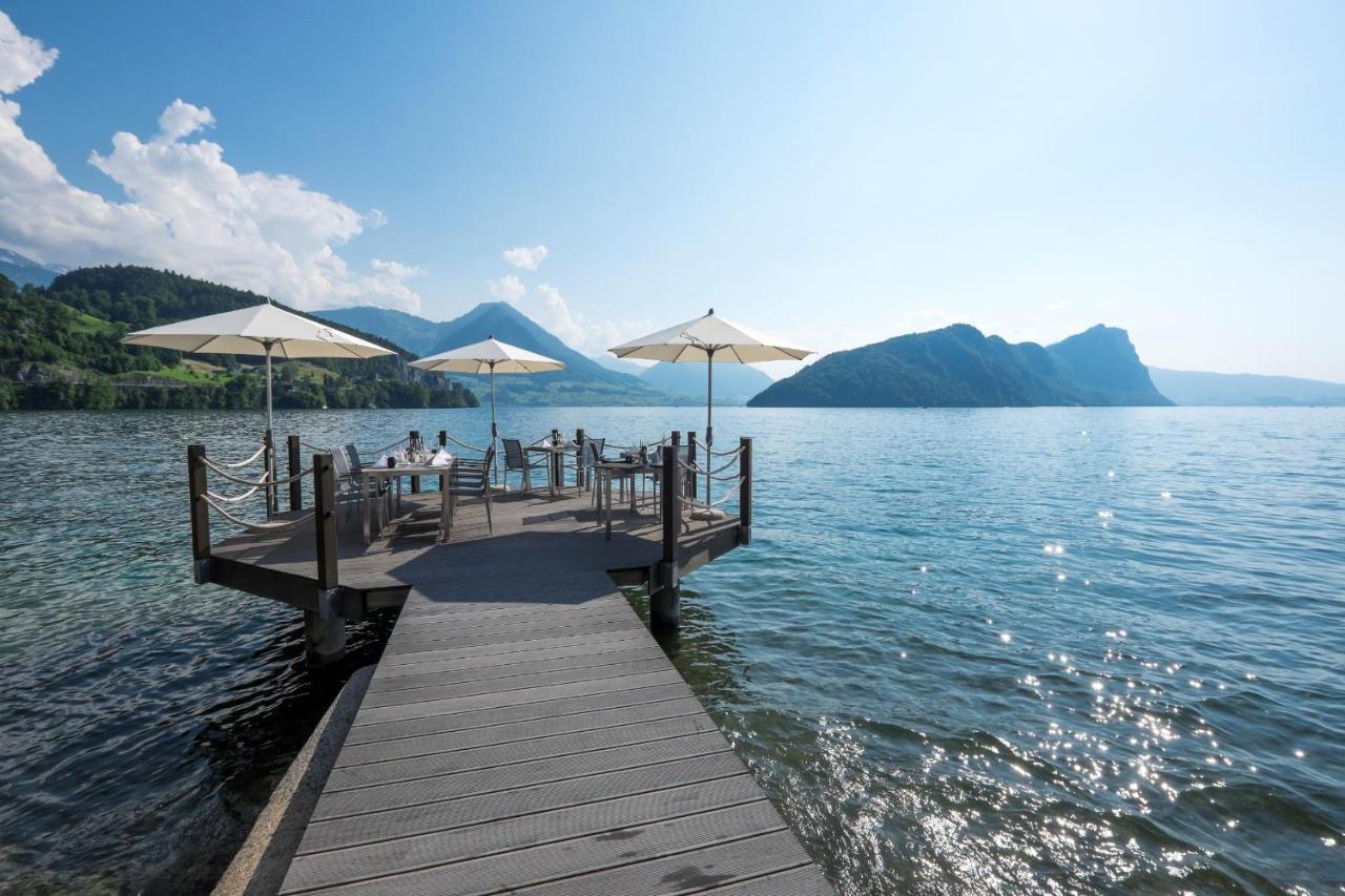 Hotel Vitznauerhof - Lifestyle Hideaway At Lake Lucerne Экстерьер фото