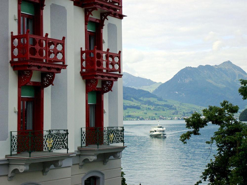 Hotel Vitznauerhof - Lifestyle Hideaway At Lake Lucerne Экстерьер фото